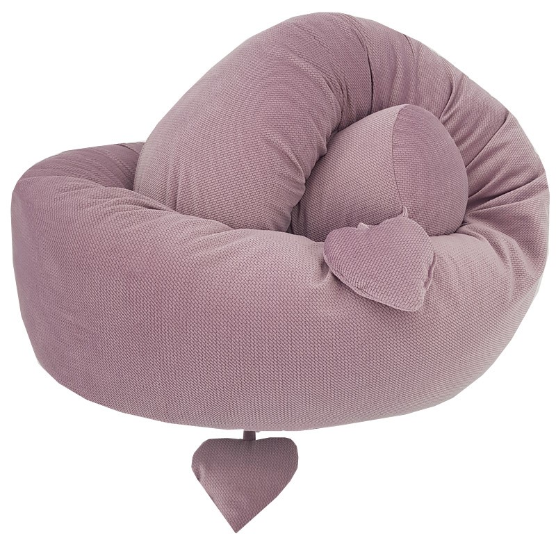 Bölcsővédő 180 cm LILAC