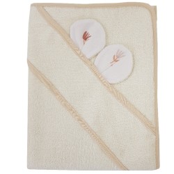 Badetuch aus Bambus BEIGE MEADOW