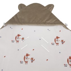 Baby Car Seat Sleeping Bag VELVET FOX