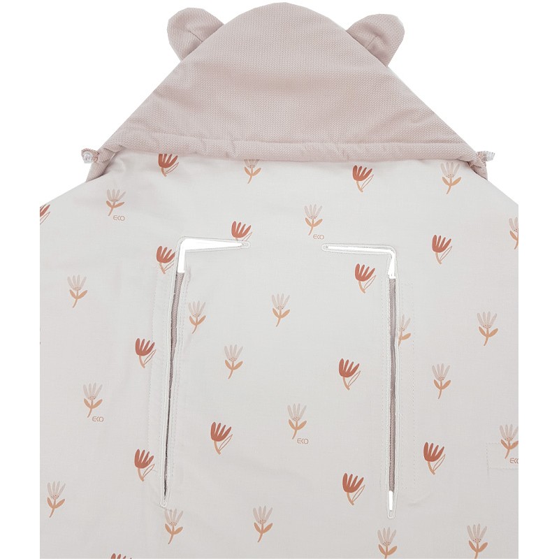 Spací pytel do autosedačky VELVET 3 a 5 bodové pásy BEIGE MEADOW Spací pytel do autosedačky VELVET 3 a 5 bodové pásy BEIGE MEADOW