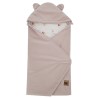 Baby Car Seat Sleeping Bag VELVET 3 and 5-point belts BEIGE MEADOW