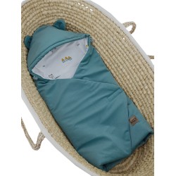 Schlafsack für den Kindersitz VELVET 3- und 5-Punkt-Gurte