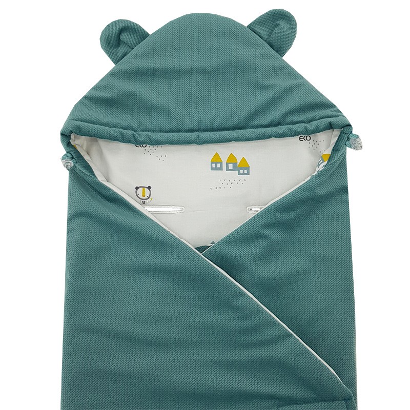 Schlafsack für den Kindersitz VELVET 3- und 5-Punkt-Gurte HOUSES Schlafsack für den Kindersitz VELVET 3- und 5-Punkt-Gurte HOUSES