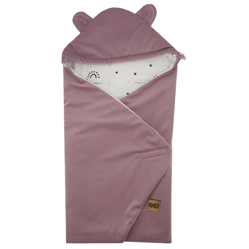 Baby Car Seat Sleeping Bag VELVET 3 and 5-point belts RAINBOWS