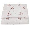 Printed cotton cot bedding set 140x100 cm