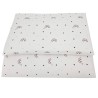Printed cotton cot bedding set 140x100 cm