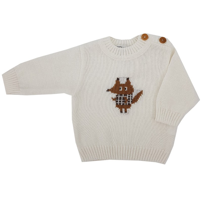 Strickjacke FOX/ECRU Strickjacke FOX/ECRU