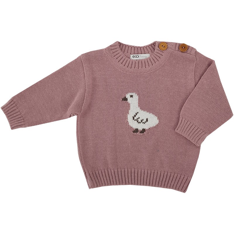 Džemper GOOSE/ROSE PINK Džemper GOOSE/ROSE PINK