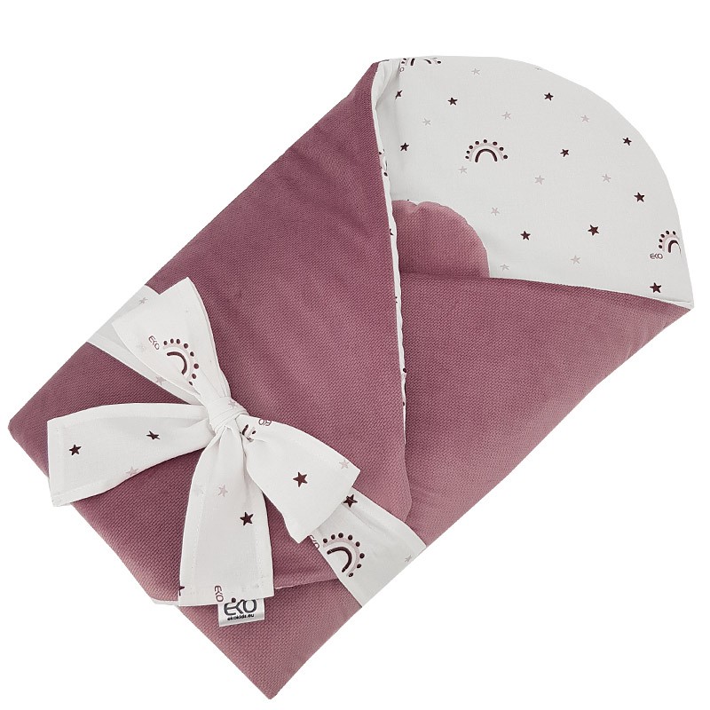 Nyomtatott angolpólya a kókuszos betéttel VELVET RAINBOWS