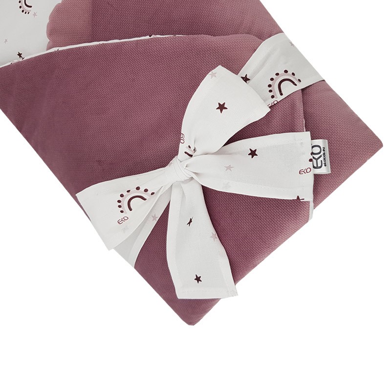 Zīdaiņu kokvilnas konvertiņš ar VELVET RAINBOWS Zīdaiņu kokvilnas konvertiņš ar VELVET RAINBOWS