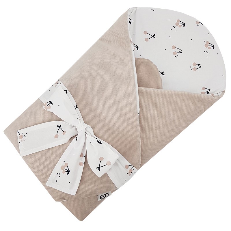 VELVET Pamučni Baby Wrap CHERRIES VELVET Pamučni Baby Wrap CHERRIES