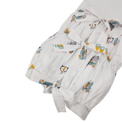 Printed Cotton Swaddle Blanket with Coconut CARS