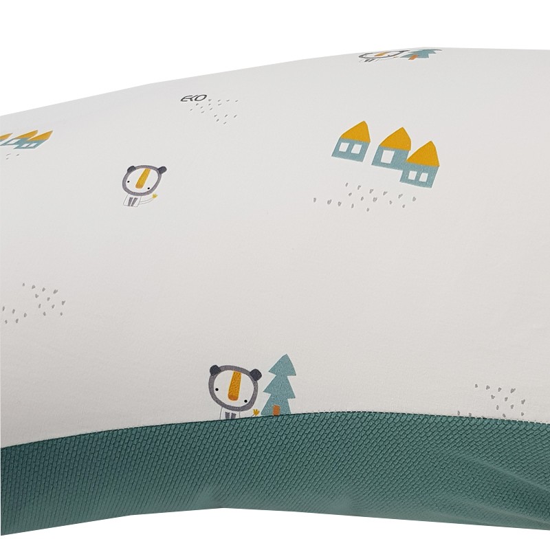 VELVET pillow for Mum and Baby HOUSES