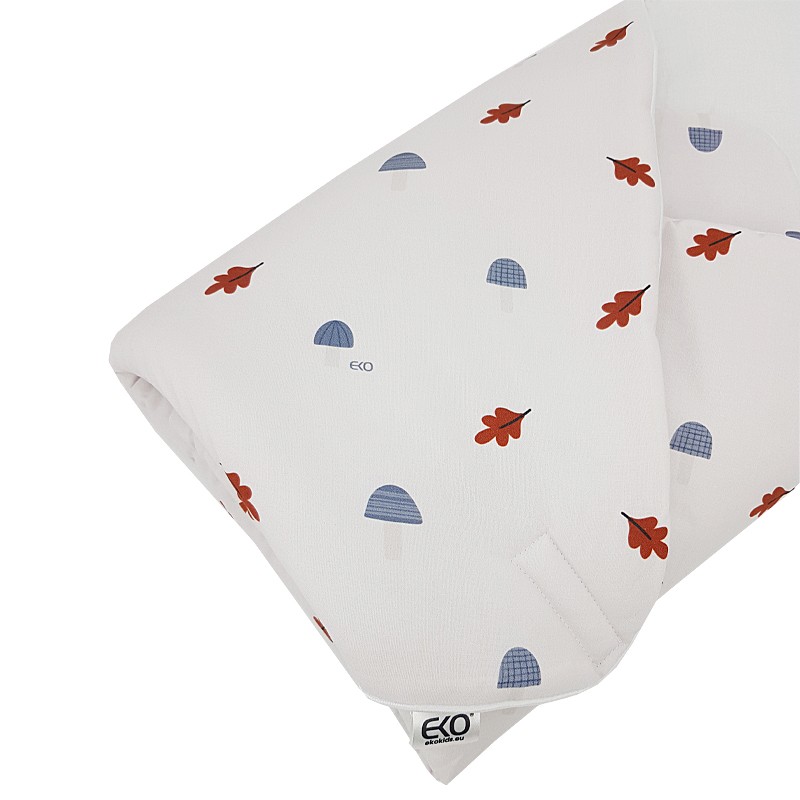Printed Cotton Swaddle Blanket MUSHROOMS Printed Cotton Swaddle Blanket MUSHROOMS