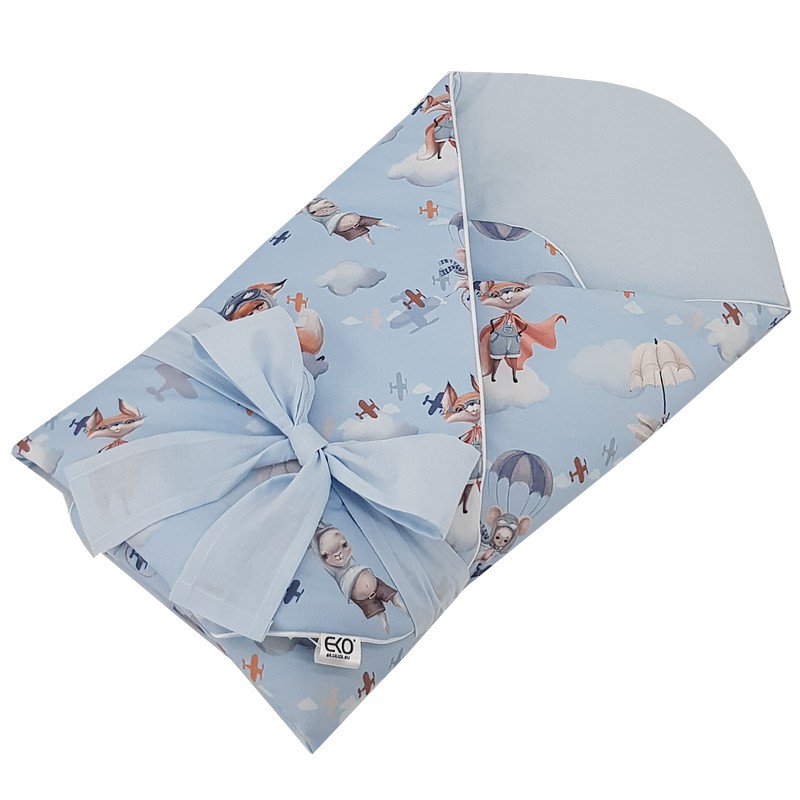 Printani Pamučni Baby Wrap sa kokosovim umetkom AVIATOR Printani Pamučni Baby Wrap sa kokosovim umetkom AVIATOR