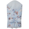 Printed Cotton Swaddle Blanket with Coconut AVIATOR