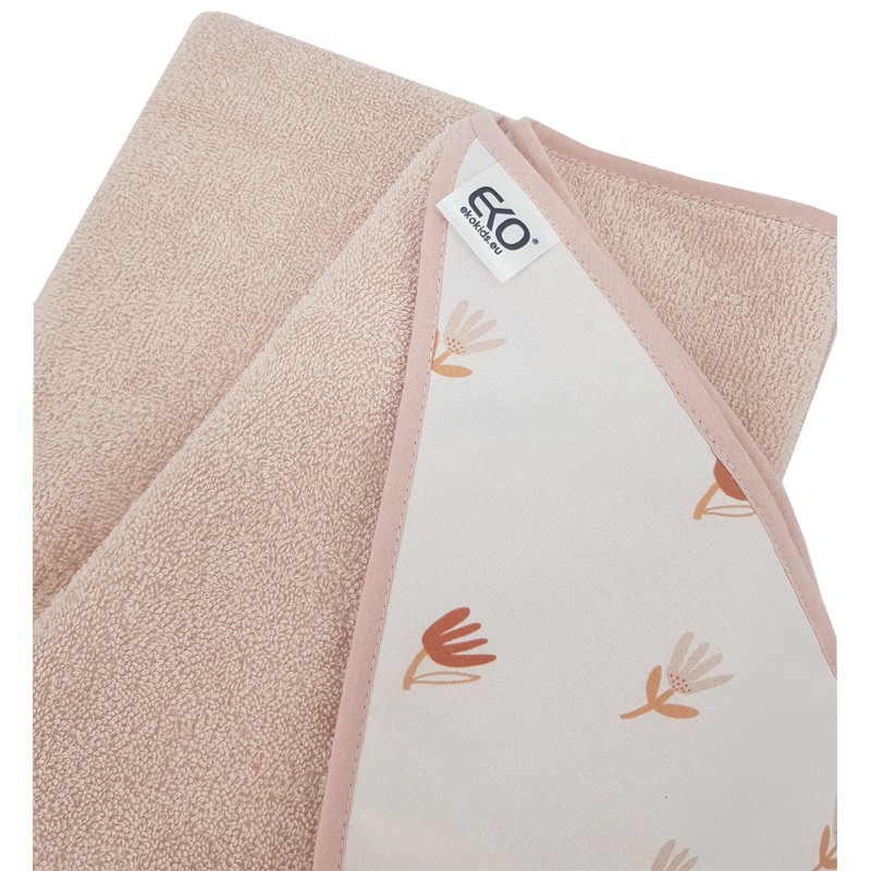 Badetuch Frottee BEIGE MEADOW/ROSE PINK Badetuch Frottee BEIGE MEADOW/ROSE PINK