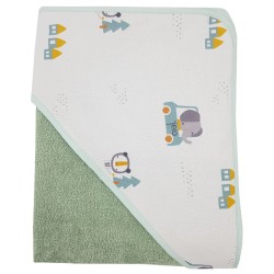 Badetuch Frottee CARS/MINT