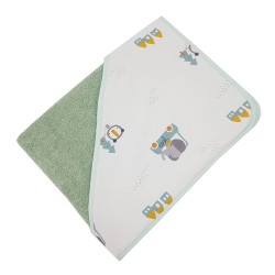 Badetuch Frottee CARS/MINT