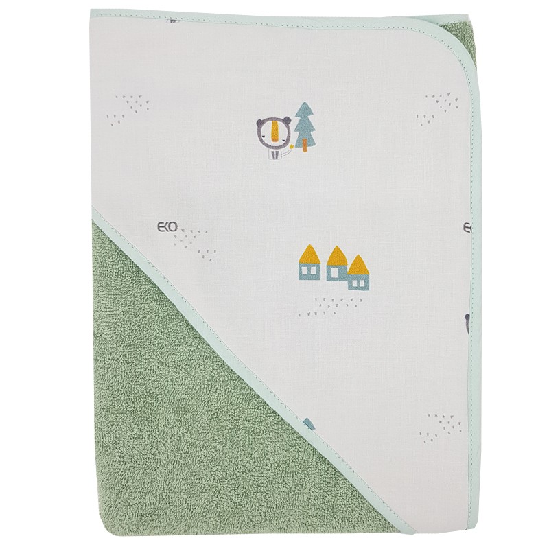 Hooded Towel HOUSE/MINT Hooded Towel HOUSE/MINT
