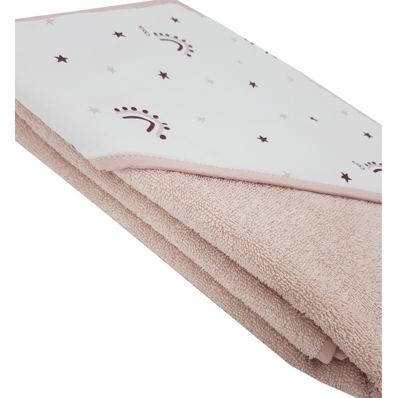 Hooded Towel RAINBOWS/ROSE PINK Hooded Towel RAINBOWS/ROSE PINK