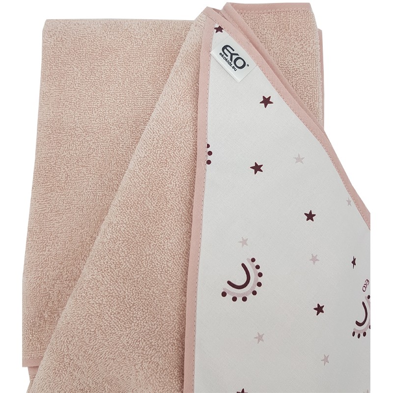 Hooded Towel RAINBOWS/ROSE PINK Hooded Towel RAINBOWS/ROSE PINK