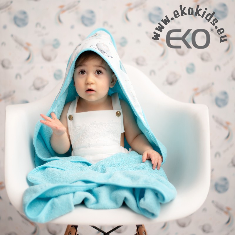 Hooded Towel BEES/BEIGE