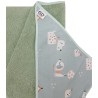 Badetuch Frottee DOGS/MINT