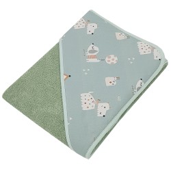 Badetuch Frottee DOGS/MINT