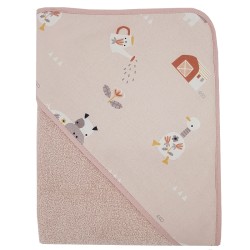 Badetuch Frottee MY FARM/ROSE PINK