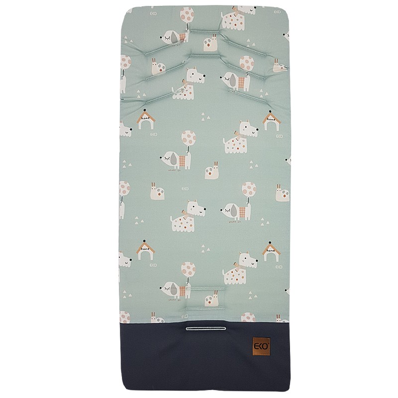 Unterlage für den Kinderwagen mit Visco-Schaum (Memory Foam) DOGS Unterlage für den Kinderwagen mit Visco-Schaum (Memory Foam) DOGS
