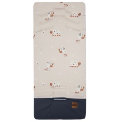 Unterlage für den Kinderwagen mit Visco-Schaum (Memory Foam) BEES Unterlage für den Kinderwagen mit Visco-Schaum (Memory Foam) BEES