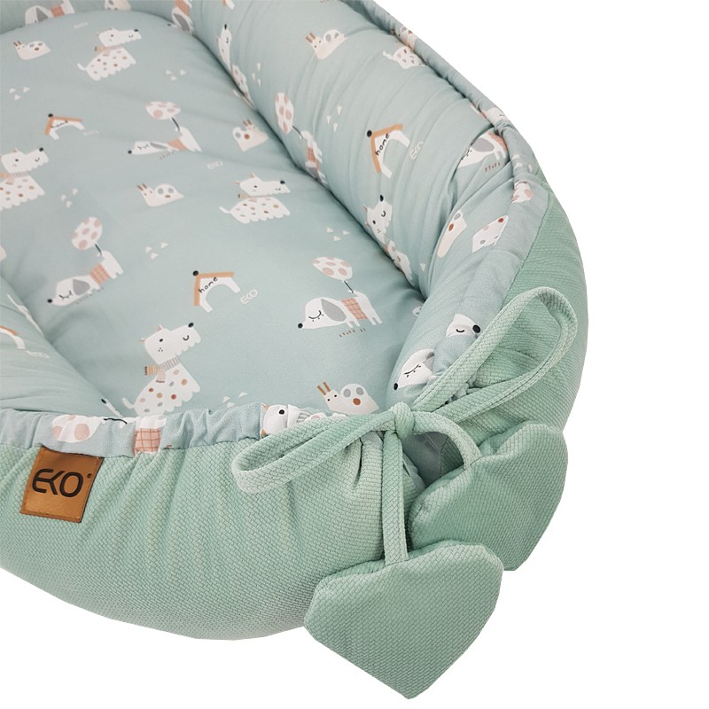 VELVET kokon pro dítě DOGS VELVET kokon pro dítě DOGS