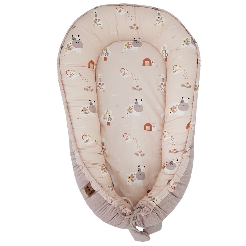 VELVET baby cocoon MY FARM VELVET baby cocoon MY FARM