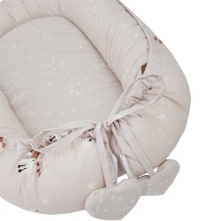 Double-sided cotton baby cocoon BEES
