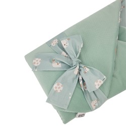 VELVET Cotton Swaddle Blanket DOGS VELVET Cotton Swaddle Blanket DOGS