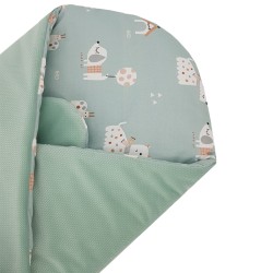VELVET Cotton Swaddle Blanket DOGS VELVET Cotton Swaddle Blanket DOGS