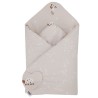 Double-sided printed Cotton Swaddle Blanket BEES Double-sided printed Cotton Swaddle Blanket BEES