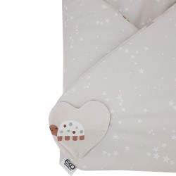 Double-sided printed Cotton Swaddle Blanket BEES Double-sided printed Cotton Swaddle Blanket BEES