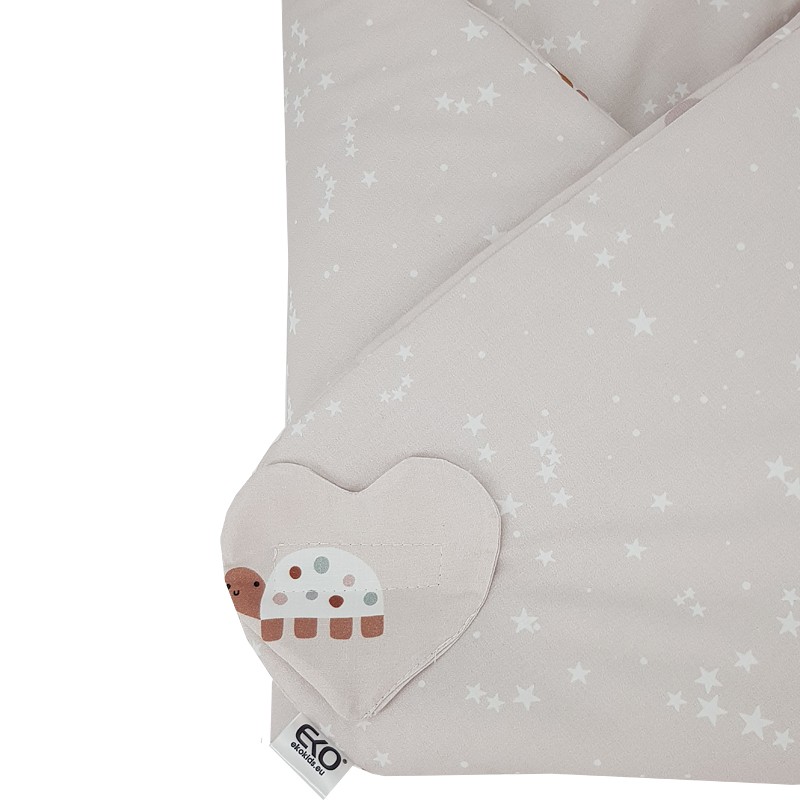 Double-sided printed Cotton Swaddle Blanket BEES Double-sided printed Cotton Swaddle Blanket BEES