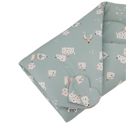 Double-sided printed Cotton Swaddle Blanket DOGS Double-sided printed Cotton Swaddle Blanket DOGS