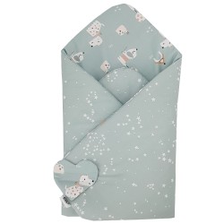 Double-sided printed Cotton Swaddle Blanket DOGS Double-sided printed Cotton Swaddle Blanket DOGS