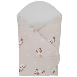 Printed Cotton Swaddle Blanket BEES Printed Cotton Swaddle Blanket BEES