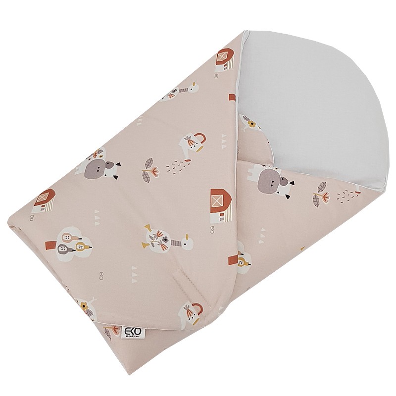 Printani pamučni Baby Wrap MY FARM Printani pamučni Baby Wrap MY FARM