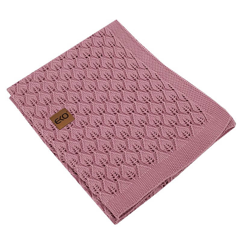 Cellular Bamboo blanket LILAC