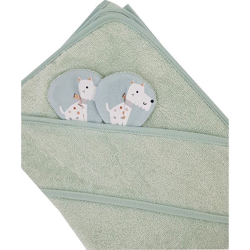 Peignoir en bambou DOGS/MINT Peignoir en bambou DOGS/MINT