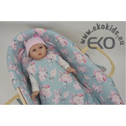 Muslin sleeping bag MEDIUM ROSE PINK