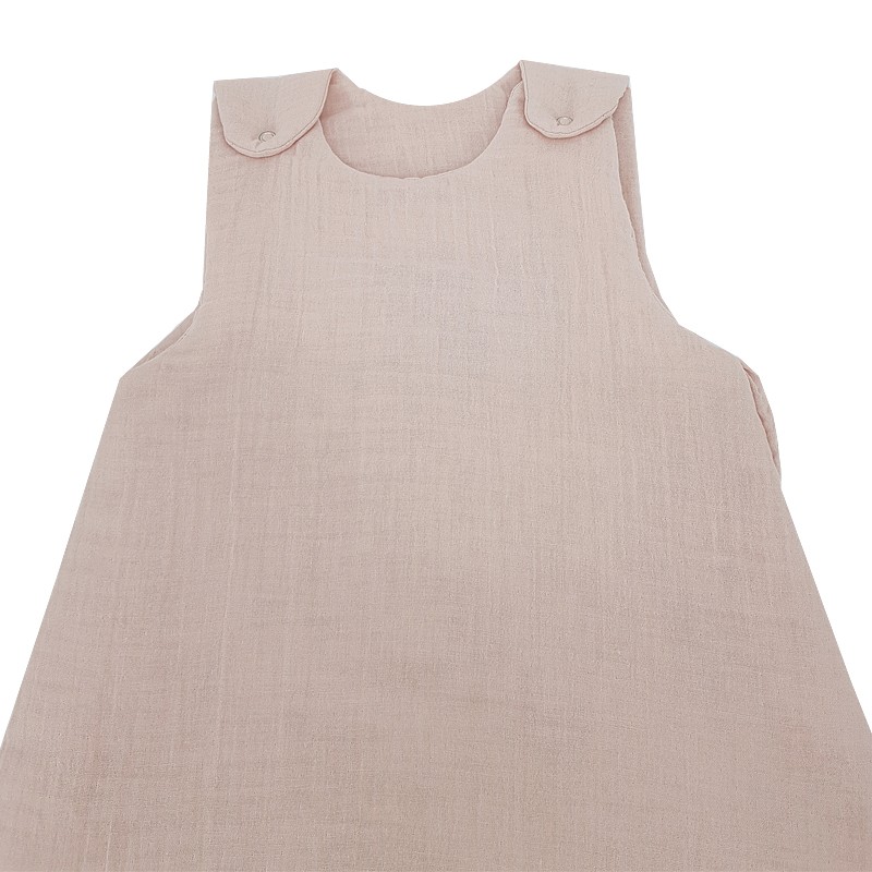 Muslin sleeping bag MEDIUM ROSE PINK Muslin sleeping bag MEDIUM ROSE PINK