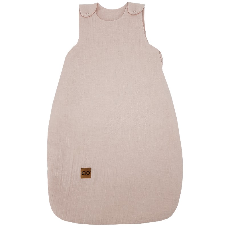 Muslin sleeping bag MEDIUM ROSE PINK Muslin sleeping bag MEDIUM ROSE PINK