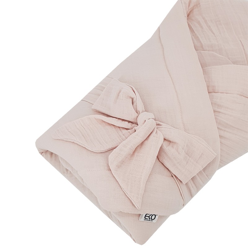 Zavinovačka s mušelín a s kokosom ROSE PINK Zavinovačka s mušelín a s kokosom ROSE PINK